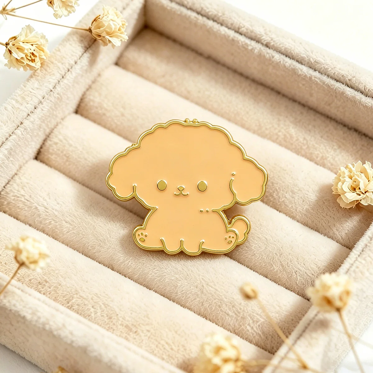 Cute Fox Bear Enamel Pin Sunflower Black Cat Brooches Funny Hedgehog Lapel Pins Backpack Accessories Decorative Jewelry Gifts view 6