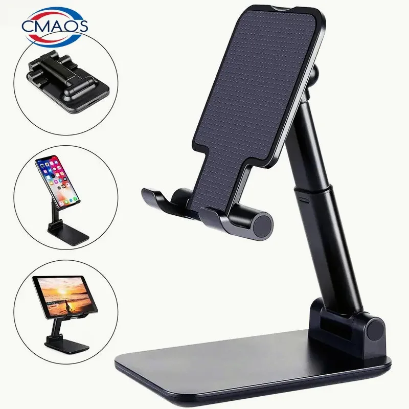 New Desk Mobile Phone Holder Stand For iPhone iPad Xiaomi Adjustable Desktop Tablet Holder Universal Table Cell Phone Stand