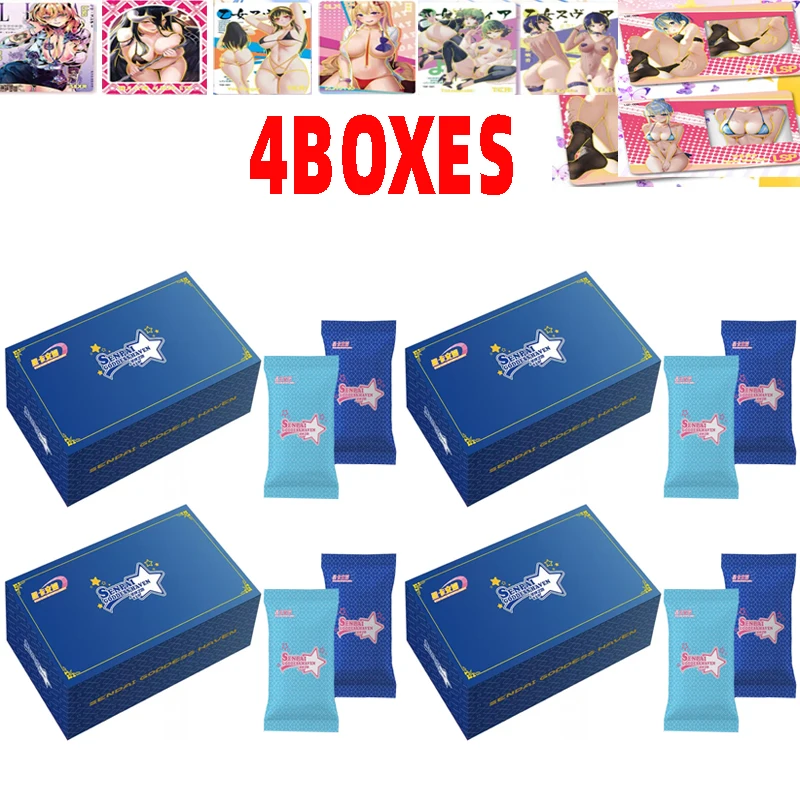 2023 New Senpai 5 Goddess Heaven Cards Box Card Brick Girl Party Booster Box Rare Collection Card Children\'s Toy Gift