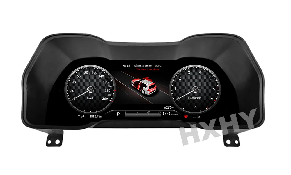 2024 ultimo quadro strumenti LINUX digitale per auto originale per Toyota 4runner 2010-2022 LCD Speedmeters pannello lettore cruscotto