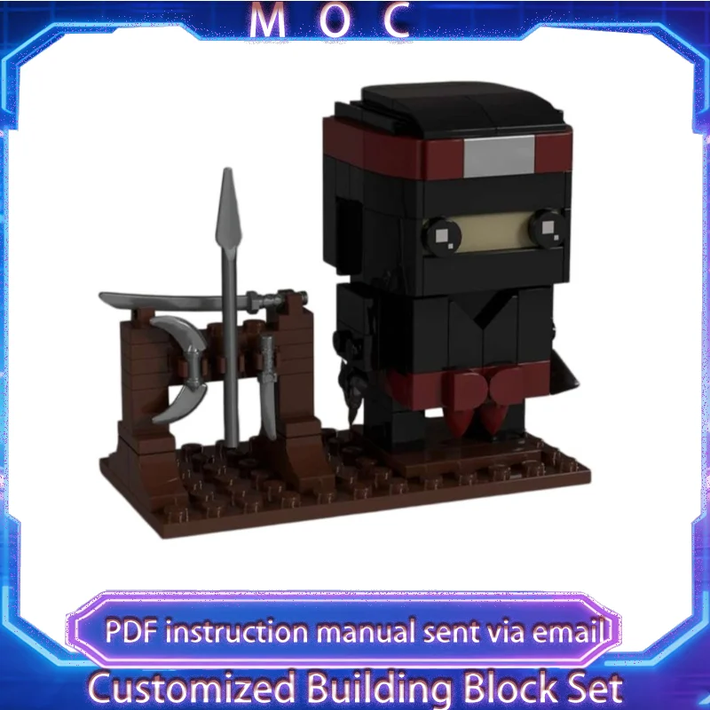 

Новый набор из 160 деталей: Модель фигурки маскированного воина MOC, строительные блоки, кирпичики, DIY, креативная сборка, развивающие игрушки, популярный рождественский подарок