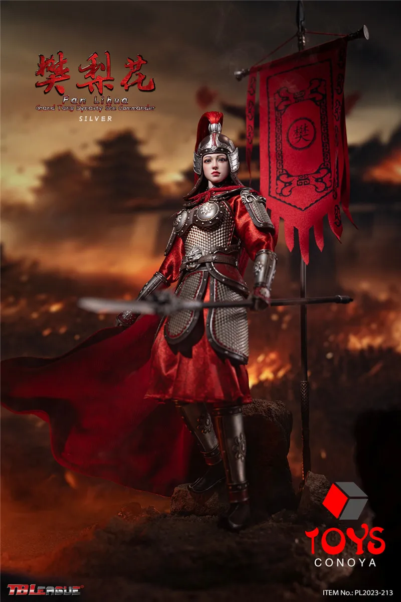 1/6 TBLeague PL2023-213 Fan Lihua PL2023-214 Tang Dynasty Female Generals 12-inch Soldier Action Figure Full Set for Collection