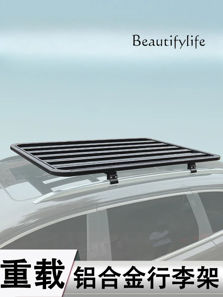 Car roof rack expansion SUV universal car travel basket crossbar roof aluminum alloy