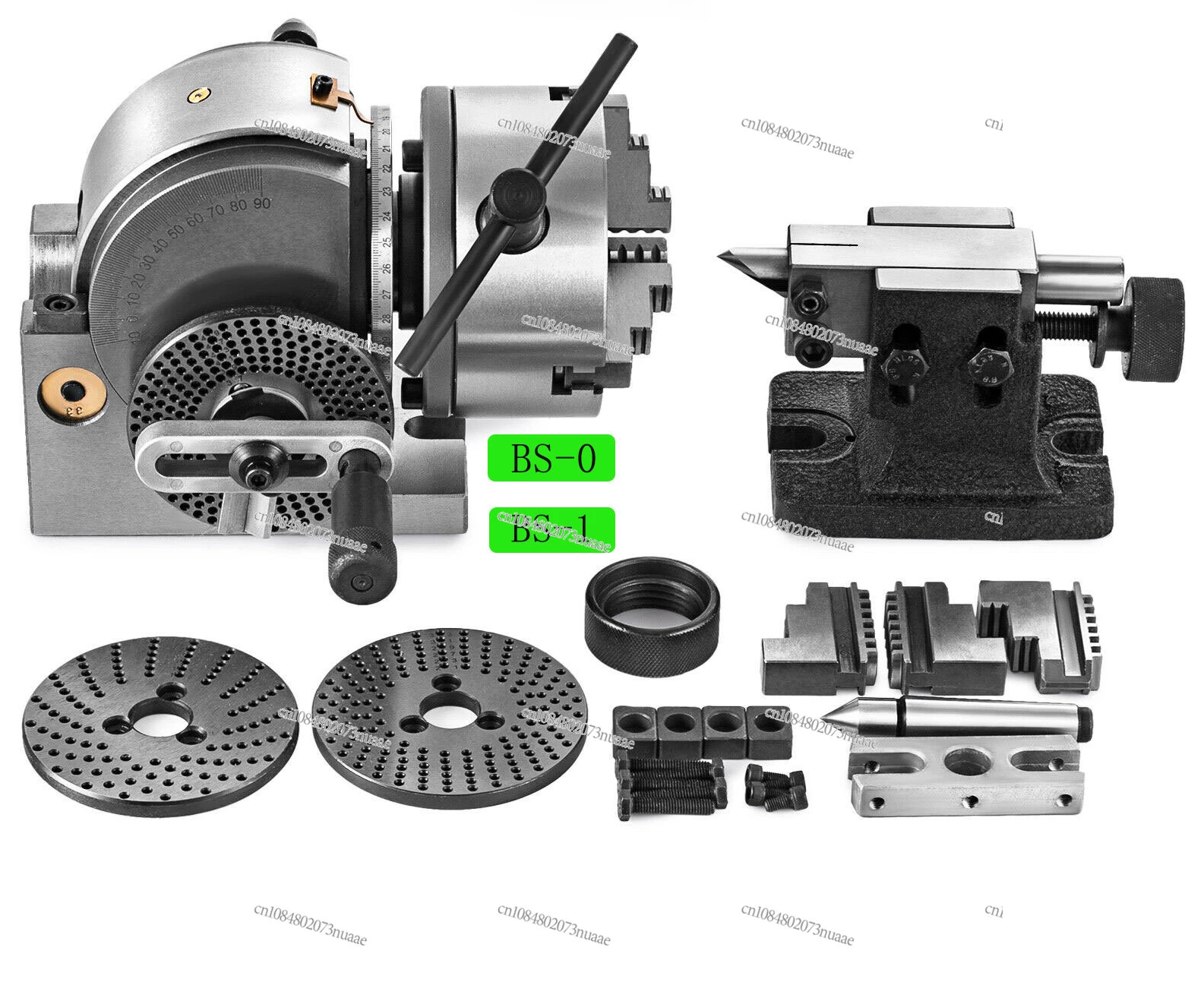 Precision Universal Indexing Head for Milling Machines, Adjustable, Versatile Rotary Table, 125mm, 160mm