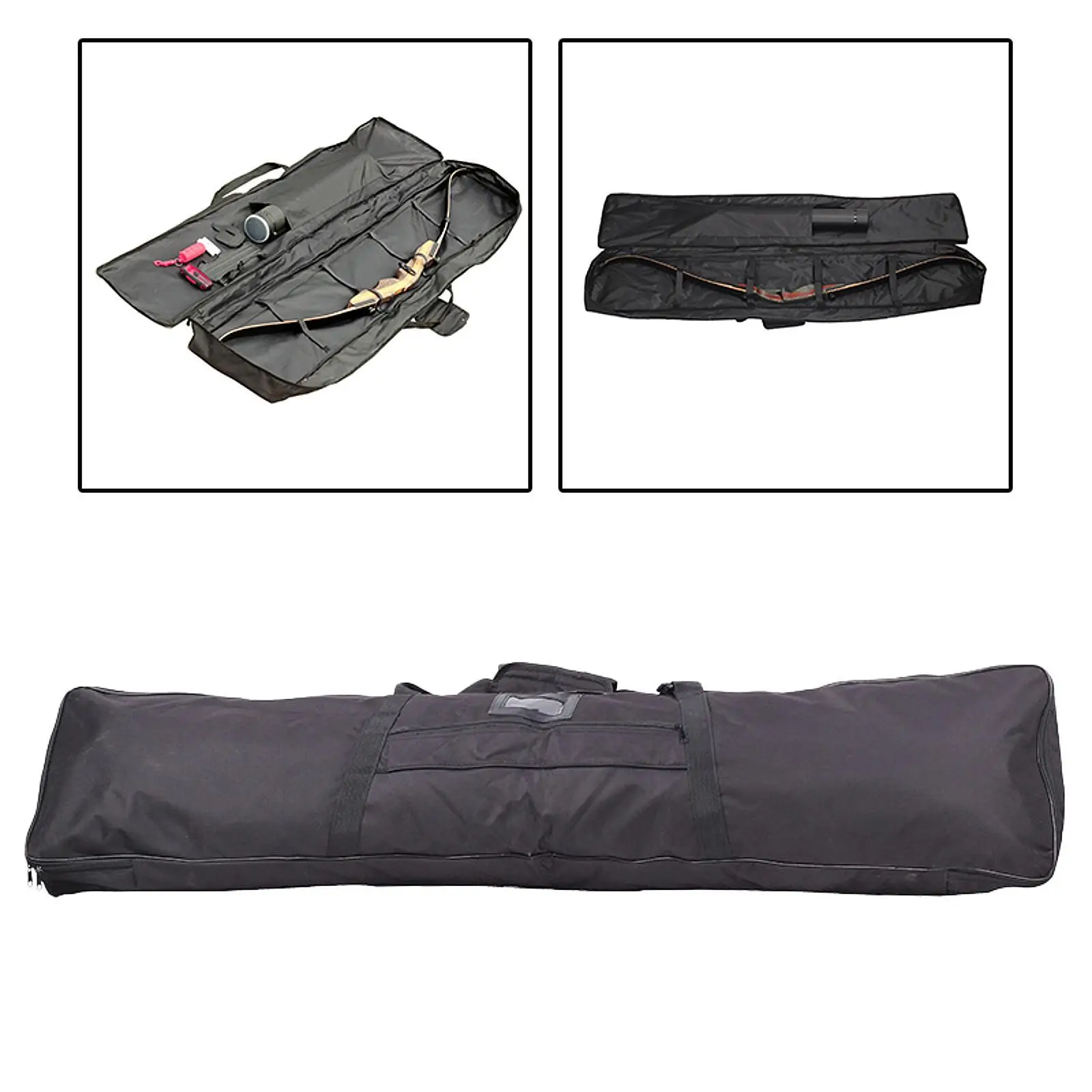 

Чехол для стрельбы из лука, сумка для хранения, сумка для длинного лука для занятий на открытом воздухе для взрослых, удлиненный чехол для переноски, сумка для переноски с луком