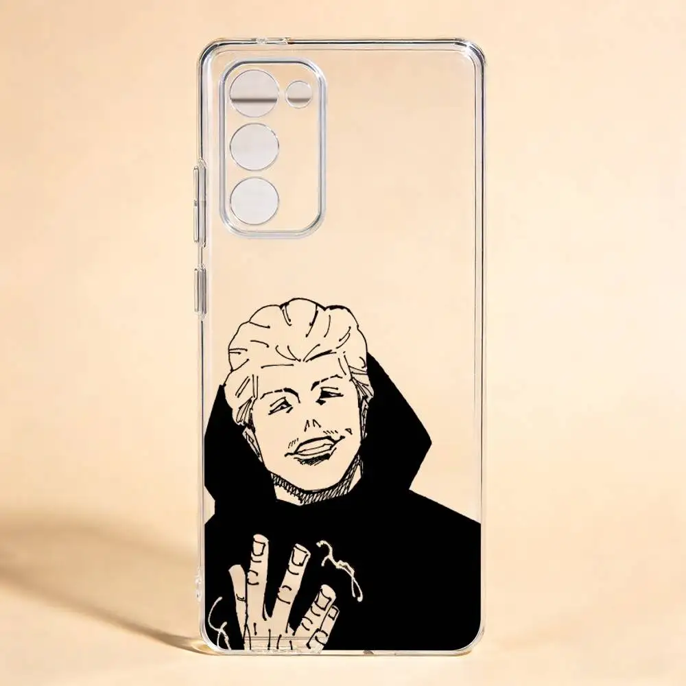 Hakari Kinji jjk  For Samsung Galaxy S24 S25 S23 S22 S21 Transparent Cover Phone Case