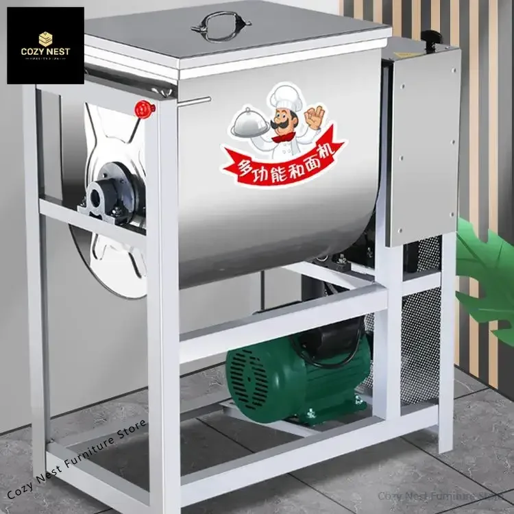 

Mixing machine Commercial 5/15/25/50 kg automatic kneading machine Stainless steel new flour mixer
