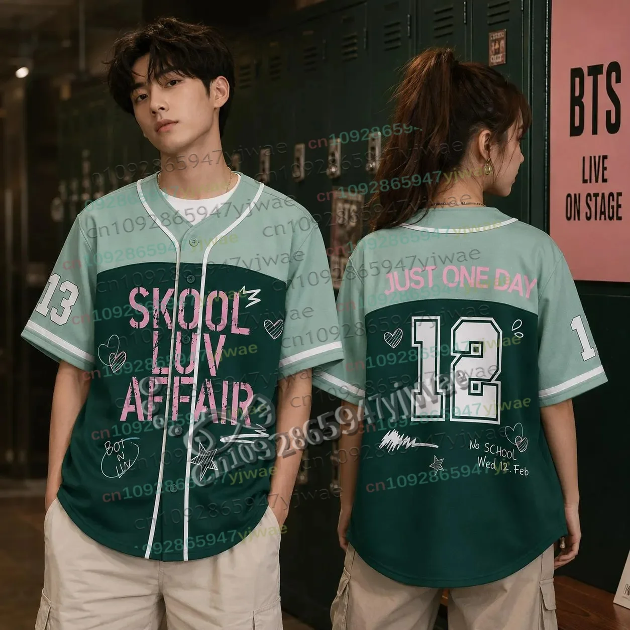 Skool Luv Affair Football Jersey World Tour 2026 Comeback Shirt Kpop Gift for Summer Men's And Women's Cosplay Baseball Shirt