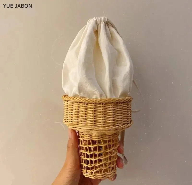 Ice Cream Design Woven Bag Swe - огляд і ціна Luxury Bags Korea