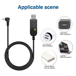 BaoFeng-Cable cargador USB para walkie-talkie, Radio bidireccional, UV-5R, UV-82, 3800mAh, UV-S9 Plus, BF-B3 Plus, AR-152