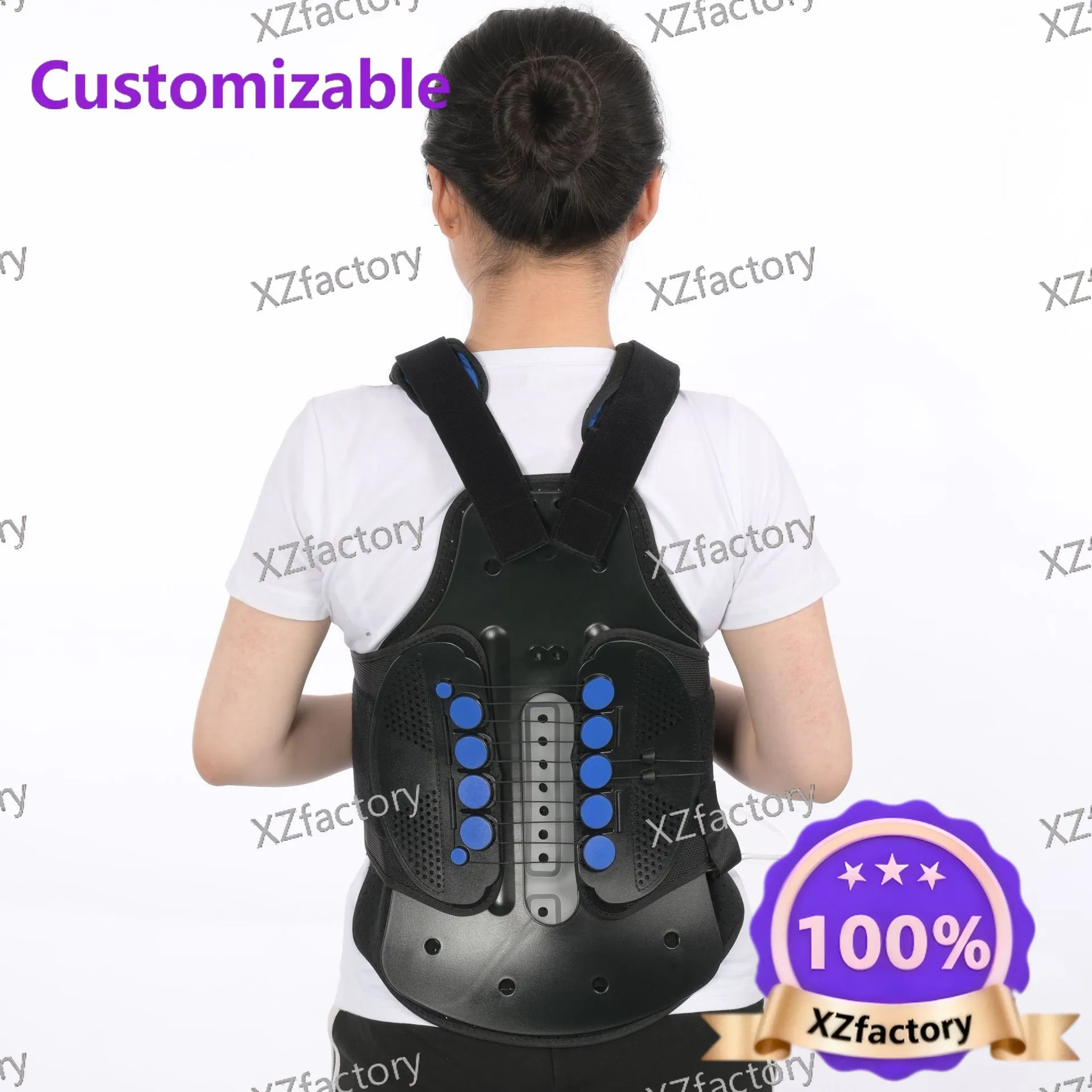 Factory Direct 2026 Top Rated Adjustable High Thoracolumbar Fixation Braces Lumbar Spine Support Drawstring Waist Fixer