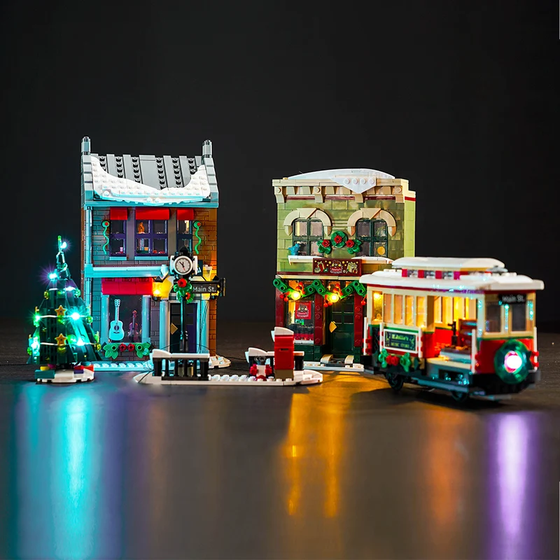 Vonado LED Lamp 10308 Set is suitable for Holiday Main Street building blocks (only including lighting accessories)