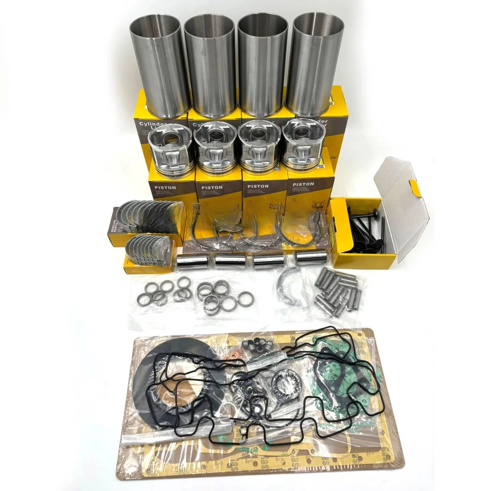 Overhaul Rebuild Kit for Mitsubishi K4F Engine MT25 Deutz-FahrAgrokid 35A Tractor