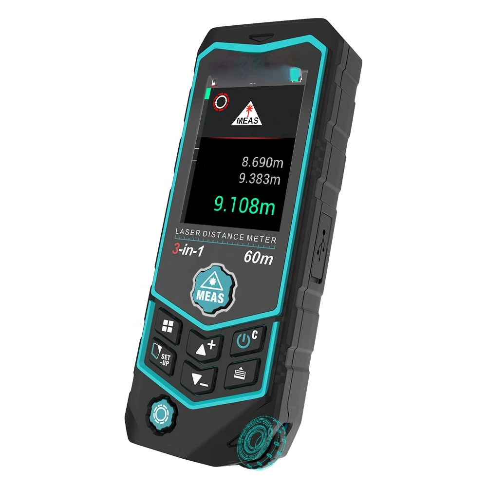 Mileseey R2B 100m Rechargeable Battery Laser Distance Measurer IP65 Laser Distance Meter