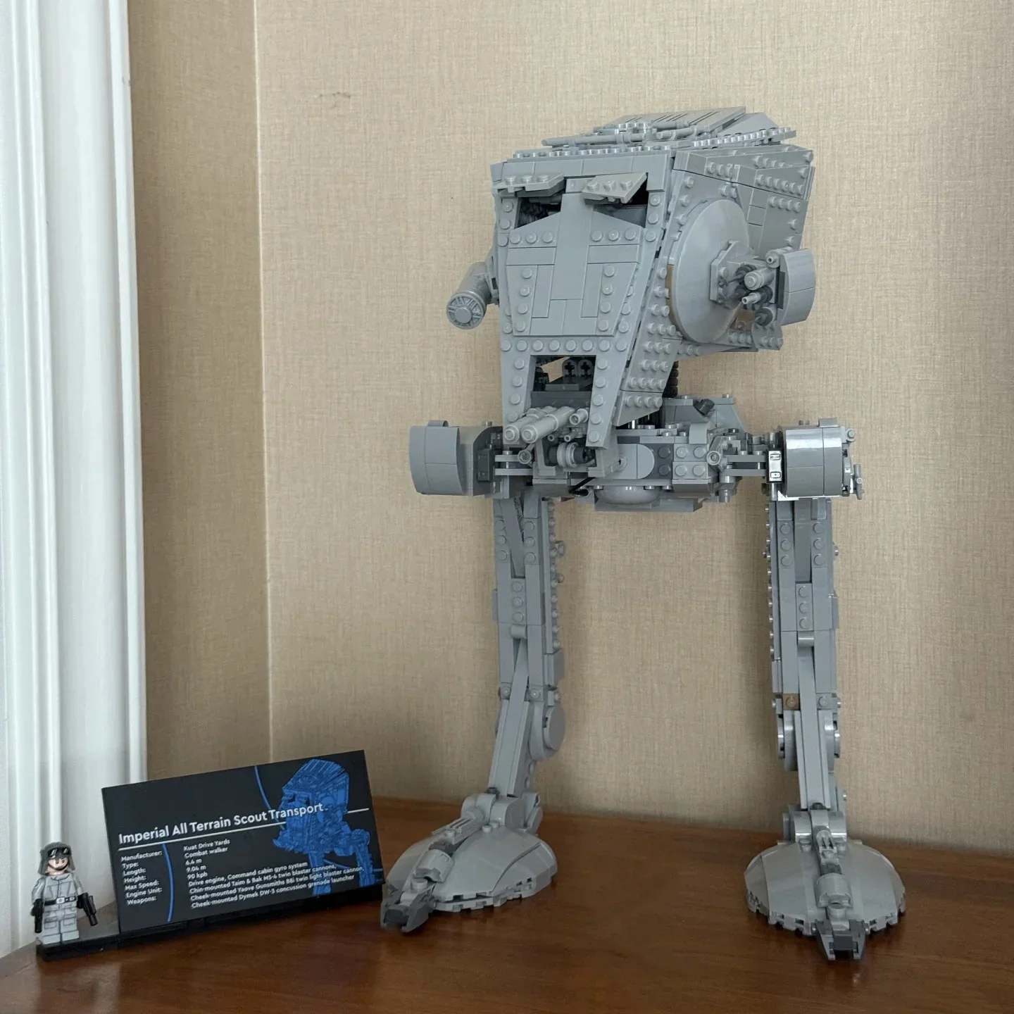 Colección Galaxy UCS MOC 75417 ATST, bloques de construcción de modelos, ladrillos de montaje DIY, juguetes para niños y adultos, regalos de cumpleaños y Navidad