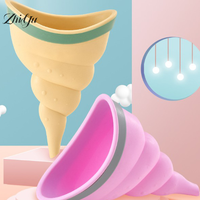 1PC Woman Standing Piss Portable Toilet Urinal Camping Tent Travel Toilet Female Urinal Funnel Emergency Silicone Urinals