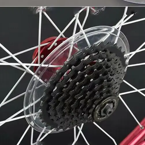 

Bike Wheel Spoke Protector Guard Bicycle Cassette Freewheel Protection Cover cycling Cassette Freewheel Protection Covers parts