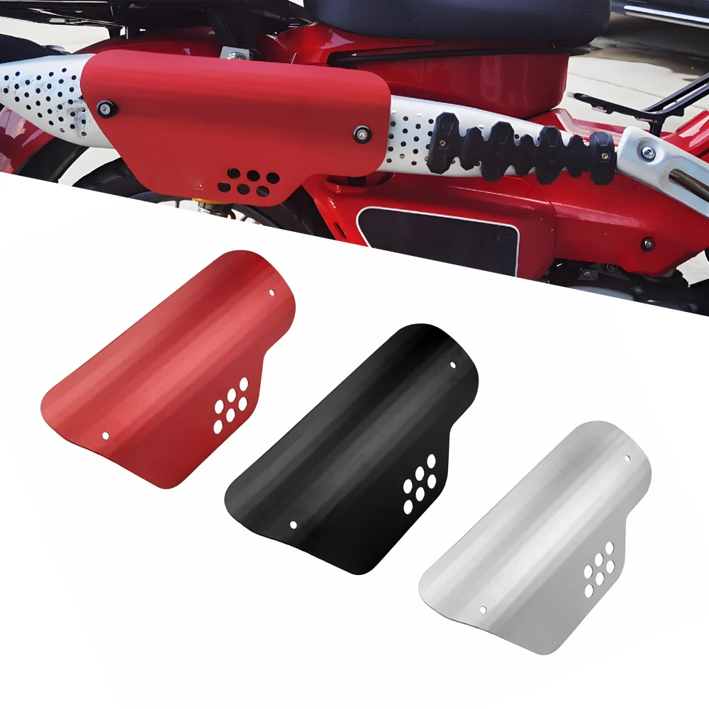 

For Honda CT125 CT 125 Trail 125 Hunter Cub 2020 2022 2023 2024 Exhaust Heat Shield Guard Cover Easy Installation Replacement