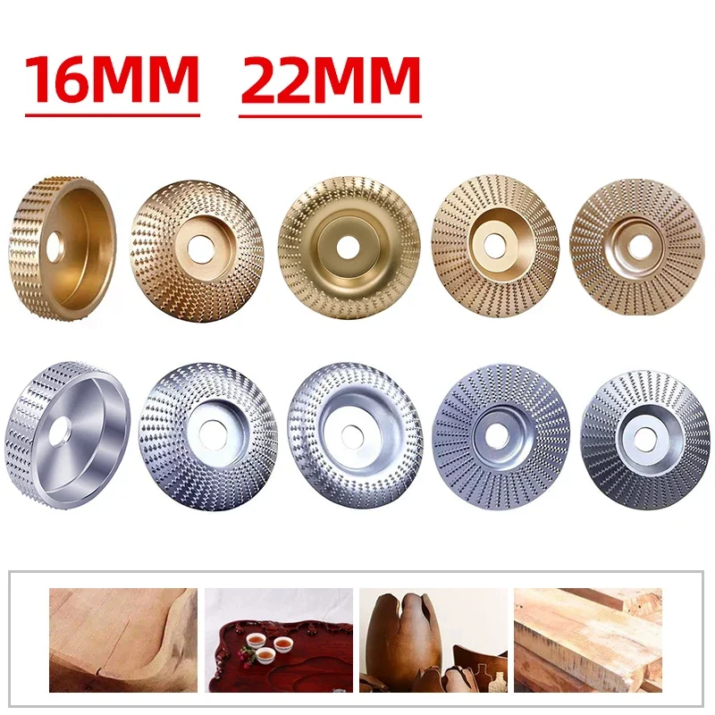 

Bore 16 22mm Wood Grinding Polishing Wheel 3/4/5pcs Rotary Disc Sanding Wood Carving Tool Abrasive Disc Tools for Angle Grinder