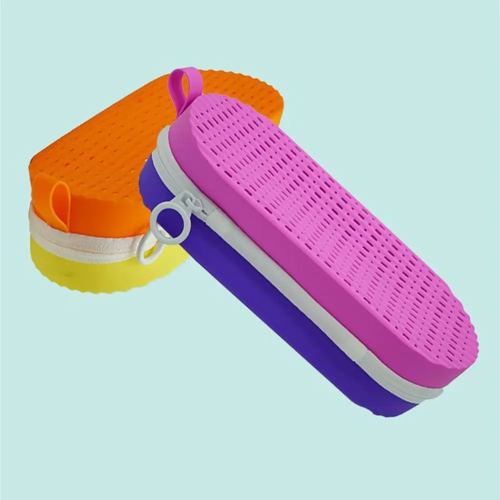 남녀공용 휴대용 통기성 수영 고글 보관함, 실리콘 안경 상자, 거치대 선글라스 가방, 독서 안경 케이스