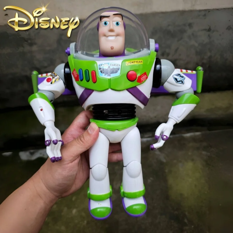 Nowa wyprzedaż Disney Toys Story 4 Juguete Woody Buzz Figurka Model Zabawka Astral Muzyka / Światło Z Skrzydłami Lalka Akcja Prezenty Urodzinowe Zabawka