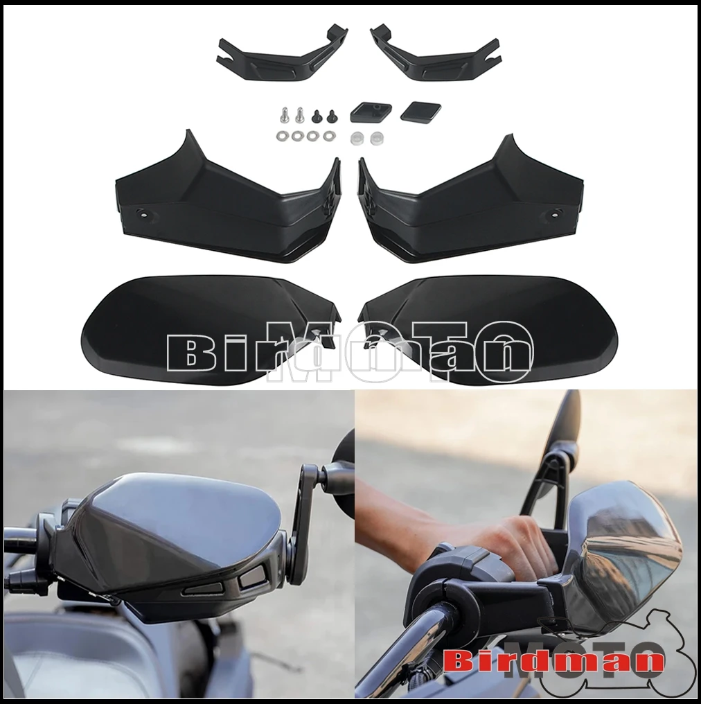 1 Pair Motorcycle Handguards Handlebar Wind Deflector Kit Compatible For Can Am Ryker 600 Ryker 900 Ryker Sport 2019-2023 2022