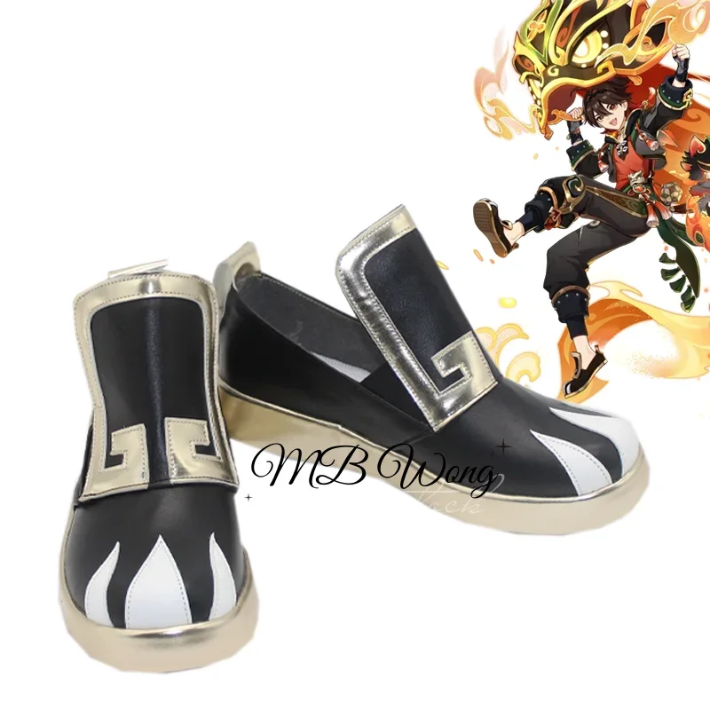 

FC6Game Genshin Impact Gaming cosplay Shoes Boots Wig Gaming Liyue Role Play Halloween Carnival Women Men Costume Outfit Pa@FC8！