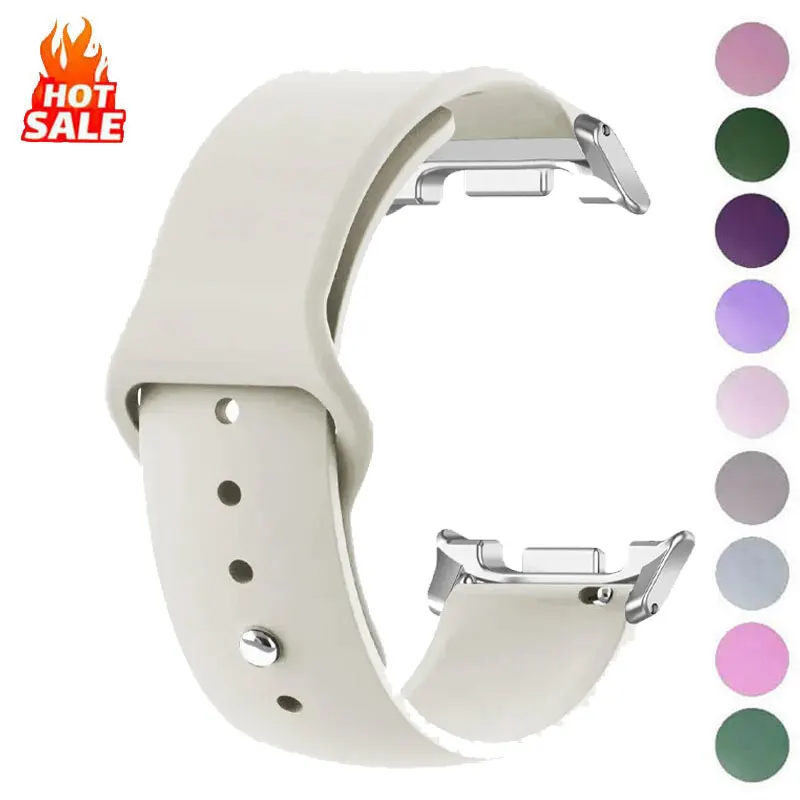 Silikonarmband für Samsung Galaxy Watch 8 40 mm 44 mm Band Soft Armband Correas Galaxy Watch 8 Classic 46 mm Armband