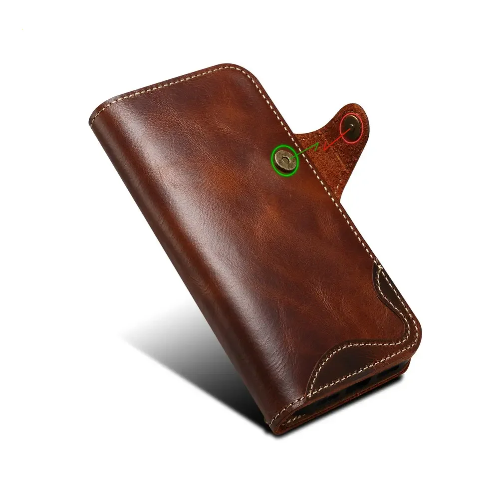 

Real Genuine Leather Case For iPhone 17 Pro Max 5G 2025 Luxury Cover Wallet Book Etui iPhone 17 Air Case iPhone17 Card Flip Capa