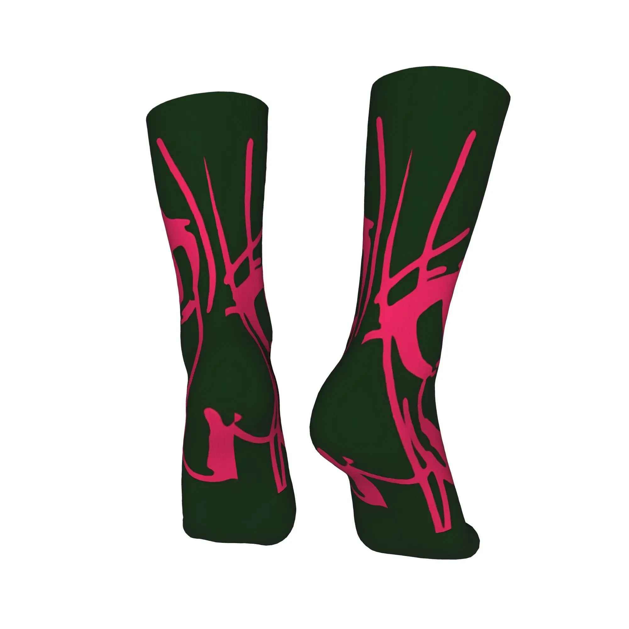 Sewerslvt Schizofrenia الجوارب جوارب الربيع خمر للجنسين الرجال الجوارب الناعمة الدافئة تصميم سكيت عدم الانزلاق الجوارب