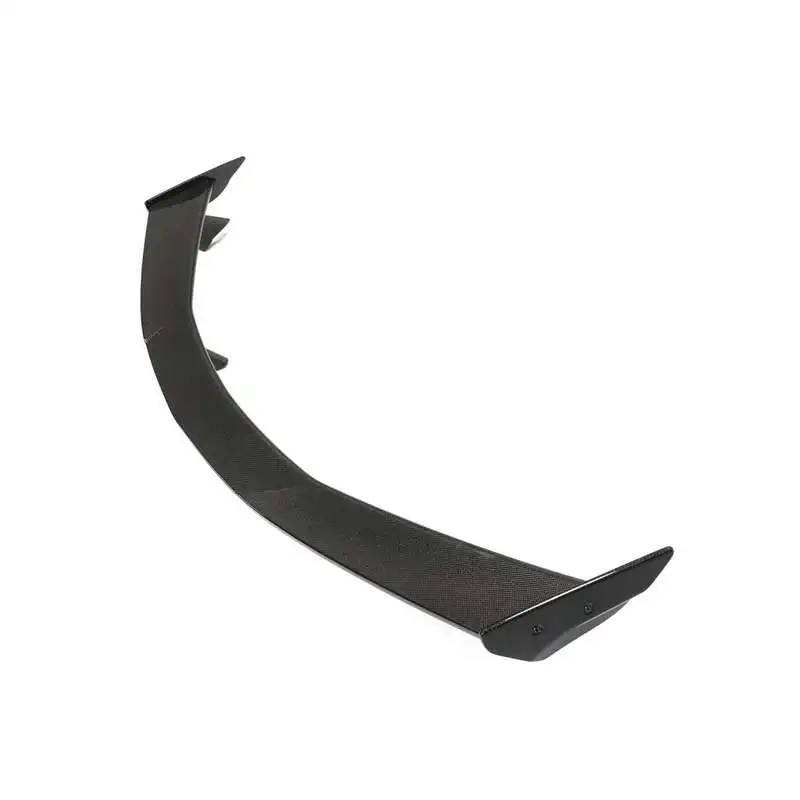 for C8 2020 2021 Real Dry Carbon Fiber Rear Spoiler 7PCS High Tail Wing