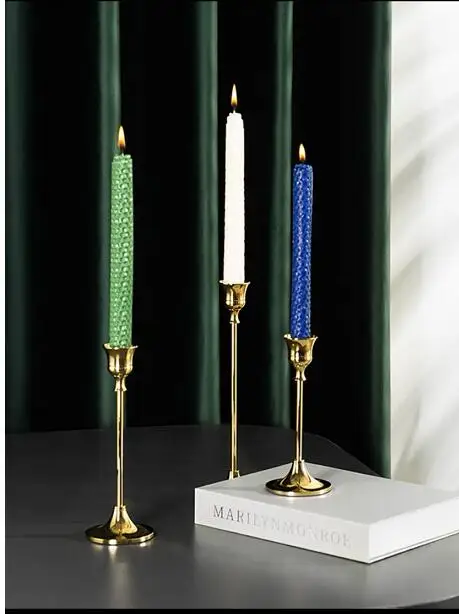 2pcs/lot Pointed candle,,beeswax,Honeycomb Candles,Prayer candles,20x2.2cm