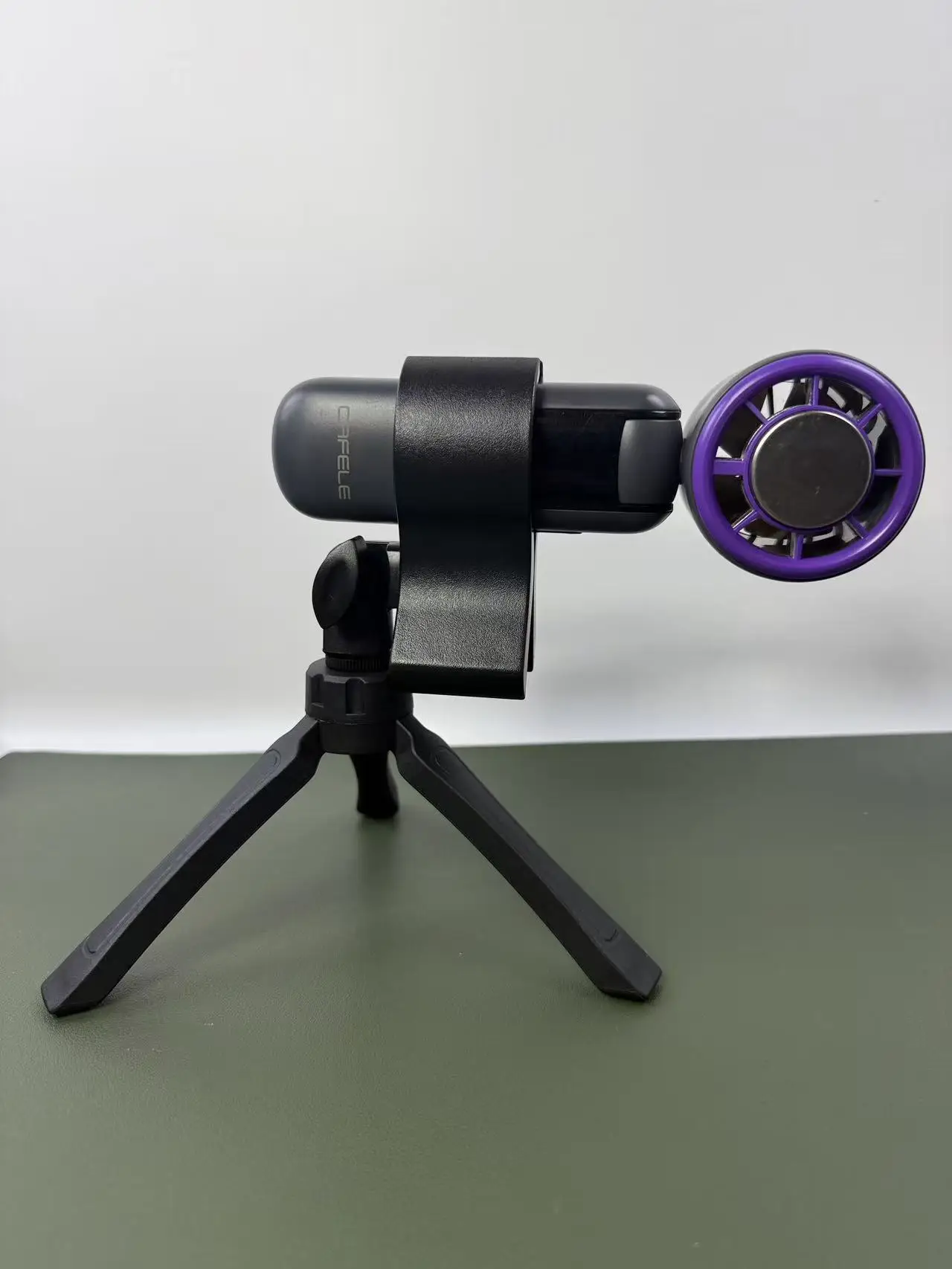 Adjustable Height Tripod Desktop Fan Clip Bracket Small Fan Fixing Clip Stand for Home Office Desk
