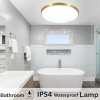 Bathroom Light Waterproof Led Ceiling Lights 18W 30W 40W Round Led Ceiling Lamp For Kitchen Living Room Balcony Toilet 110V 220V