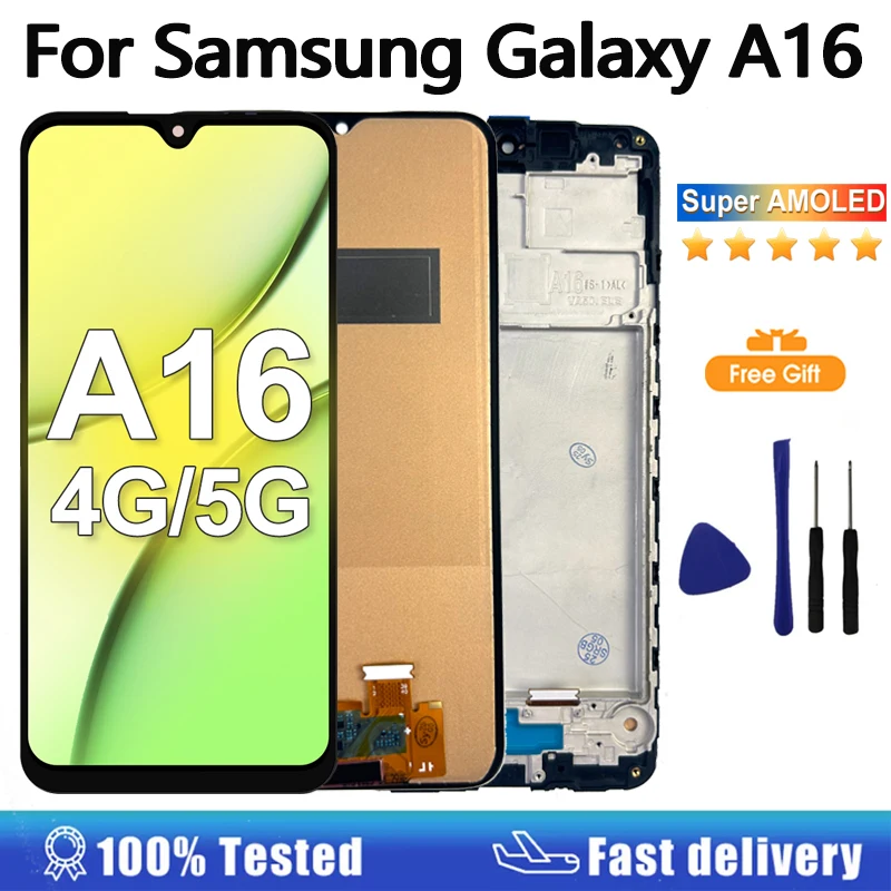 تقرير شامل عن شاشة LCD A166E لجهاز Samsung Galaxy A16
