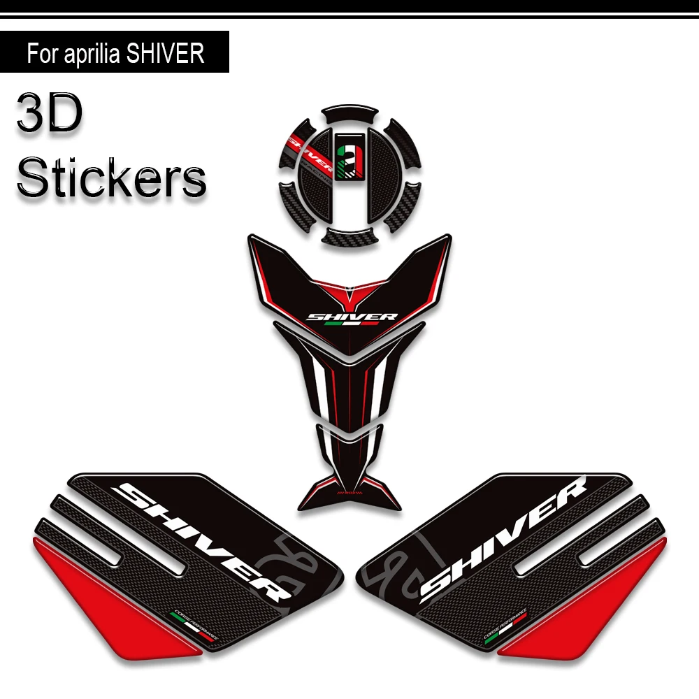 دراجة نارية خزان وسادة غطاء TankPad السيطرة الغاز زيت الوقود عدة الركبة ملصقات الشارات حامي لأبريليا SL 750 900 الرعشة
