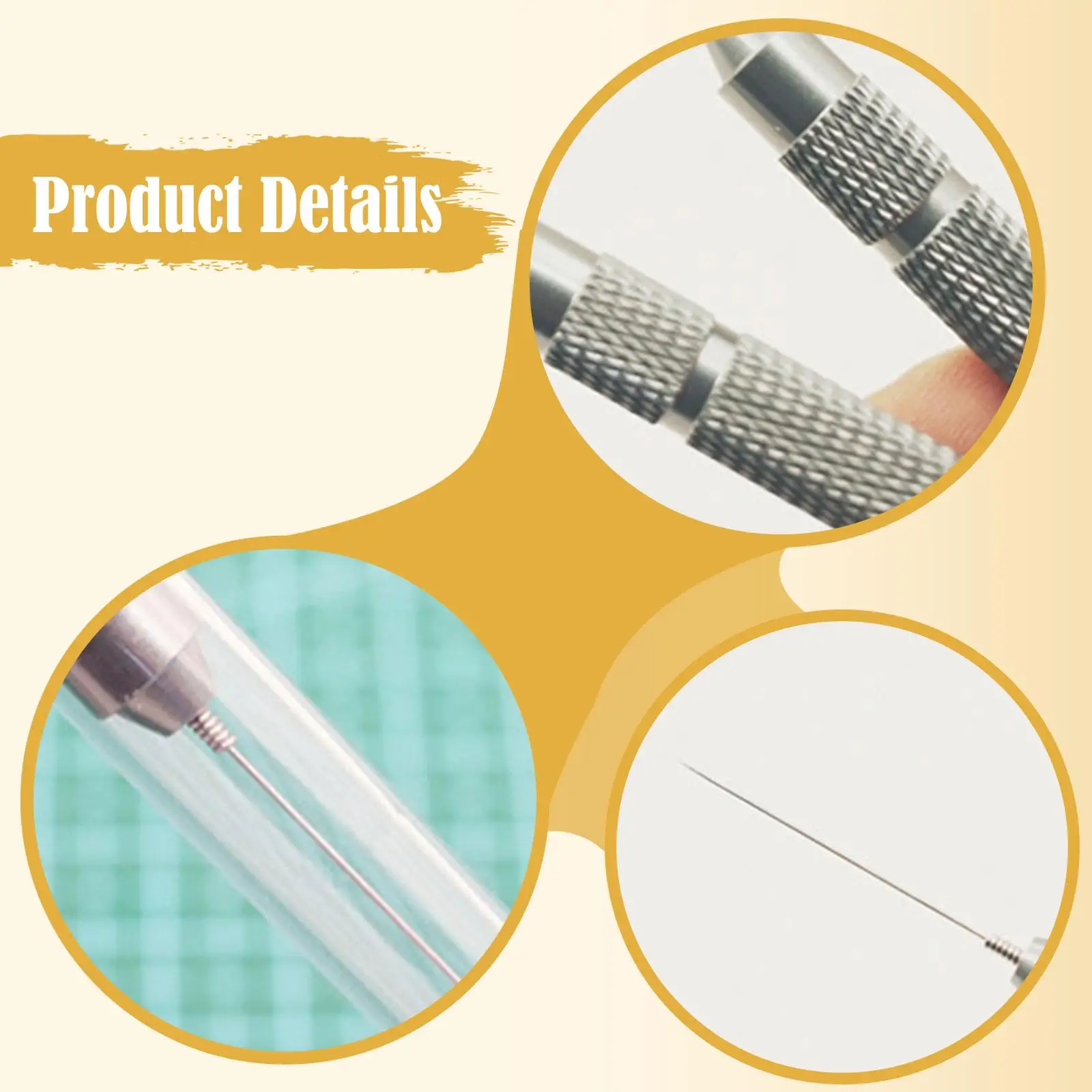 Model Dispensing Stick with Fine Steel Needle for Glue Application Hobby Tool for Album Decoration Kids Crafts and Art Supplies