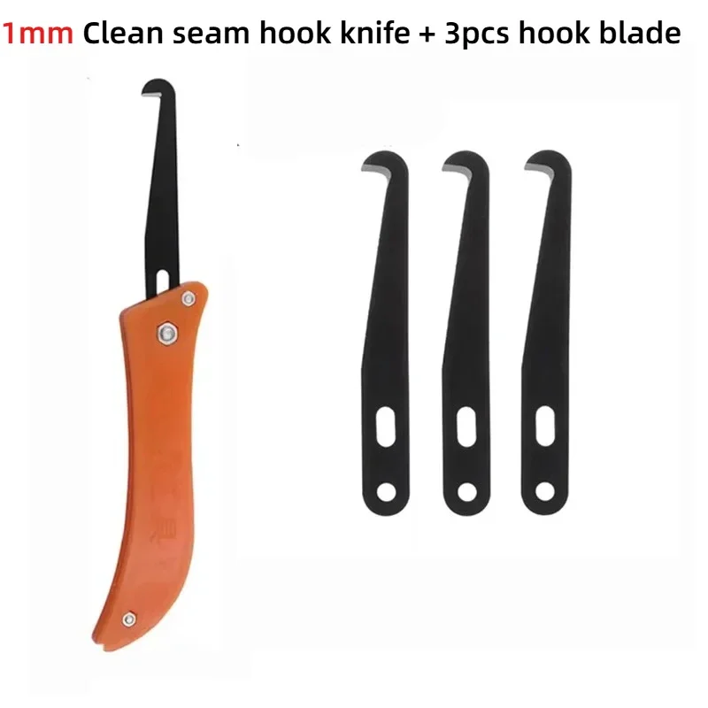 Gap Hook Knife for Tile Mortar Removal Durable Heavy Duty Steel Construction Hand Tool Easy To Use