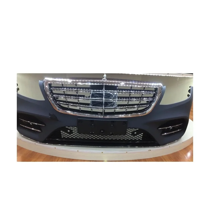 

Suitable for Mercedes S Class W222 2019 Facelift S450 AMG New Front Bumper Set Kit
