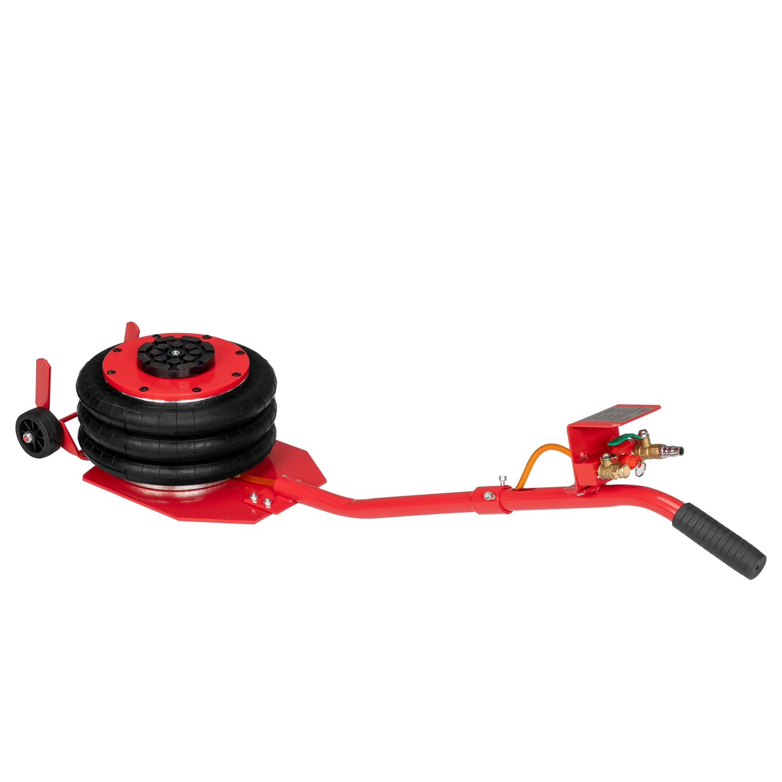 3T Round Handle  AirBag Jack Red