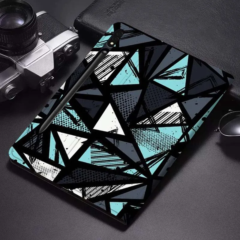 

Carbon Fiber Fashion Popular Gift For Samsung Galaxy Tab S6 S7 S8 S9 S10 FE Plus Lite Soft Flexible Support Tablet Case