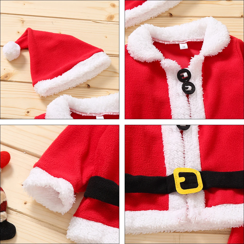 

European and 's Clothes Set Festival Outfit Cotton Xmas