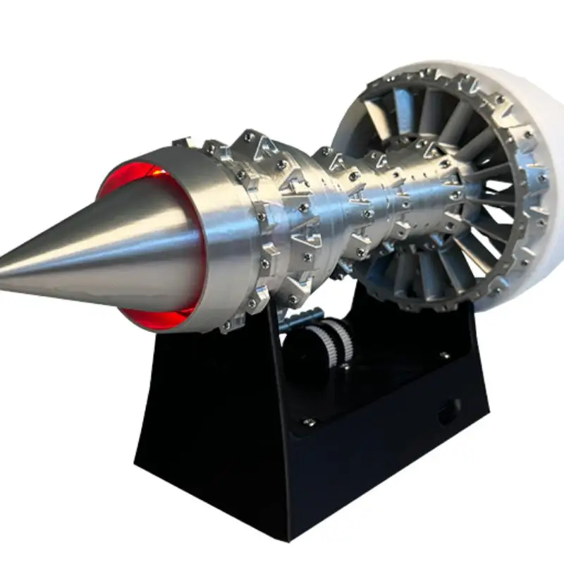 TR-900 PLA 재료 항공 터빈 엔진 모델 입상 조립 장난감 과학 실험 교육 보조