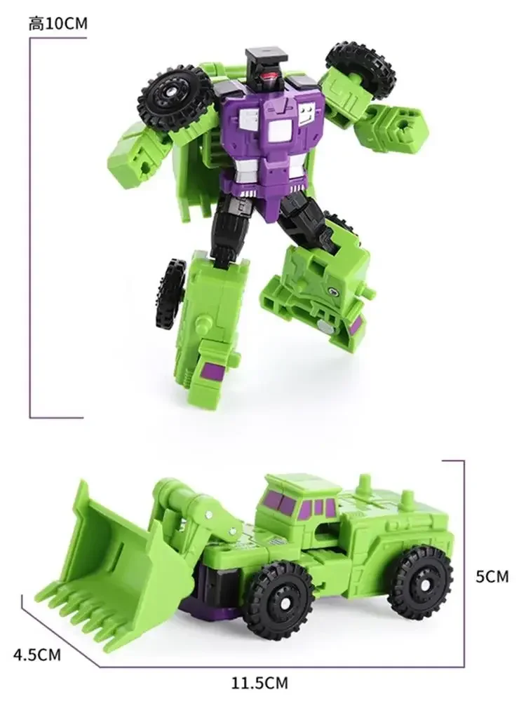 6 in 1 Transformation 21 ซม.รุ่น MINI Devastator Action Figure หุ่นยนต์ของเล่นพลาสติกที่ดีที่สุดของขวัญเด็กใหม่