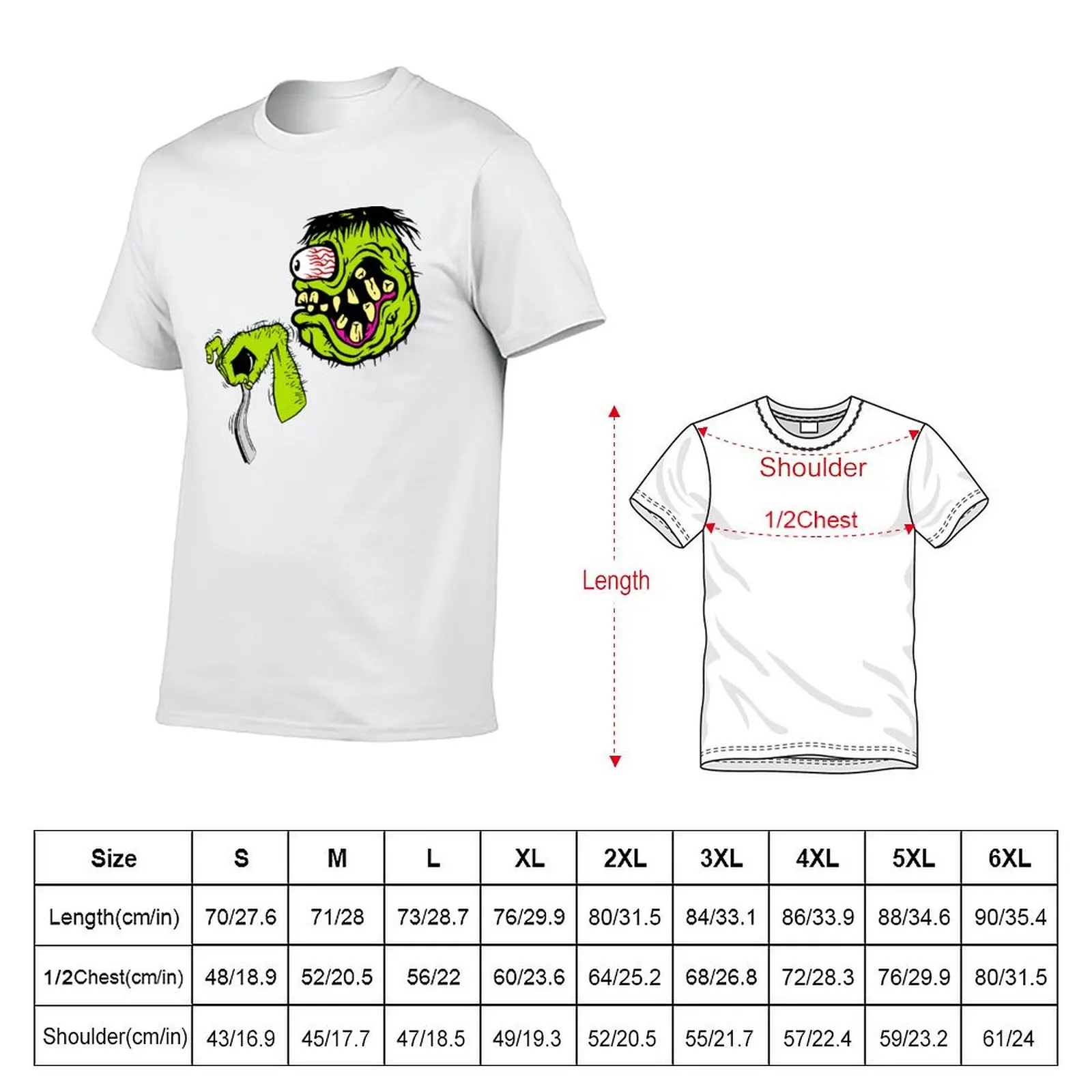 Rat Fink Uni Monster Shift T-Shirt Quick Dry Fishing T-Shirt