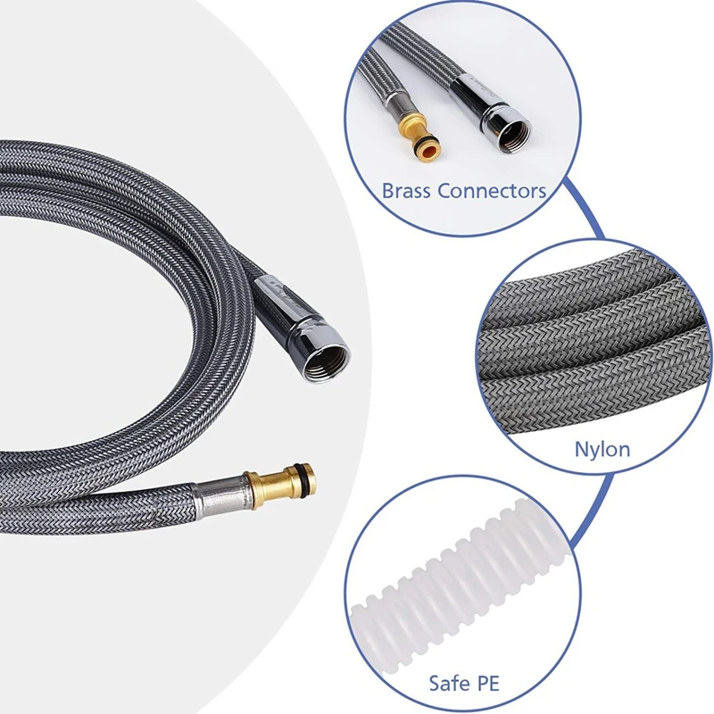 Pulldown Replacement Hose Kit Replacement Hose Parts For Moen Kitchen Faucets 159560 Sink Sprayer Hose Replacement