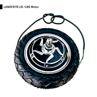 LANGFEITE 48V 800W Folding Electric Scooter Motor Large Power Professional Original Scooter Hub Motor Front Motor without Tire