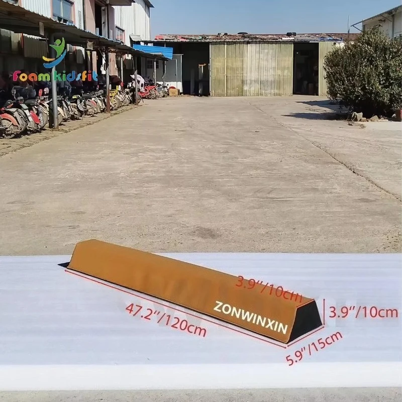Fabrika Tedarikli Özelleştirilmiş Jimnastik Ekipmanları Köpük Denge Çubuğu Bölümlü Çubuk 48 inç U X 4 inç G X 4 inç Y