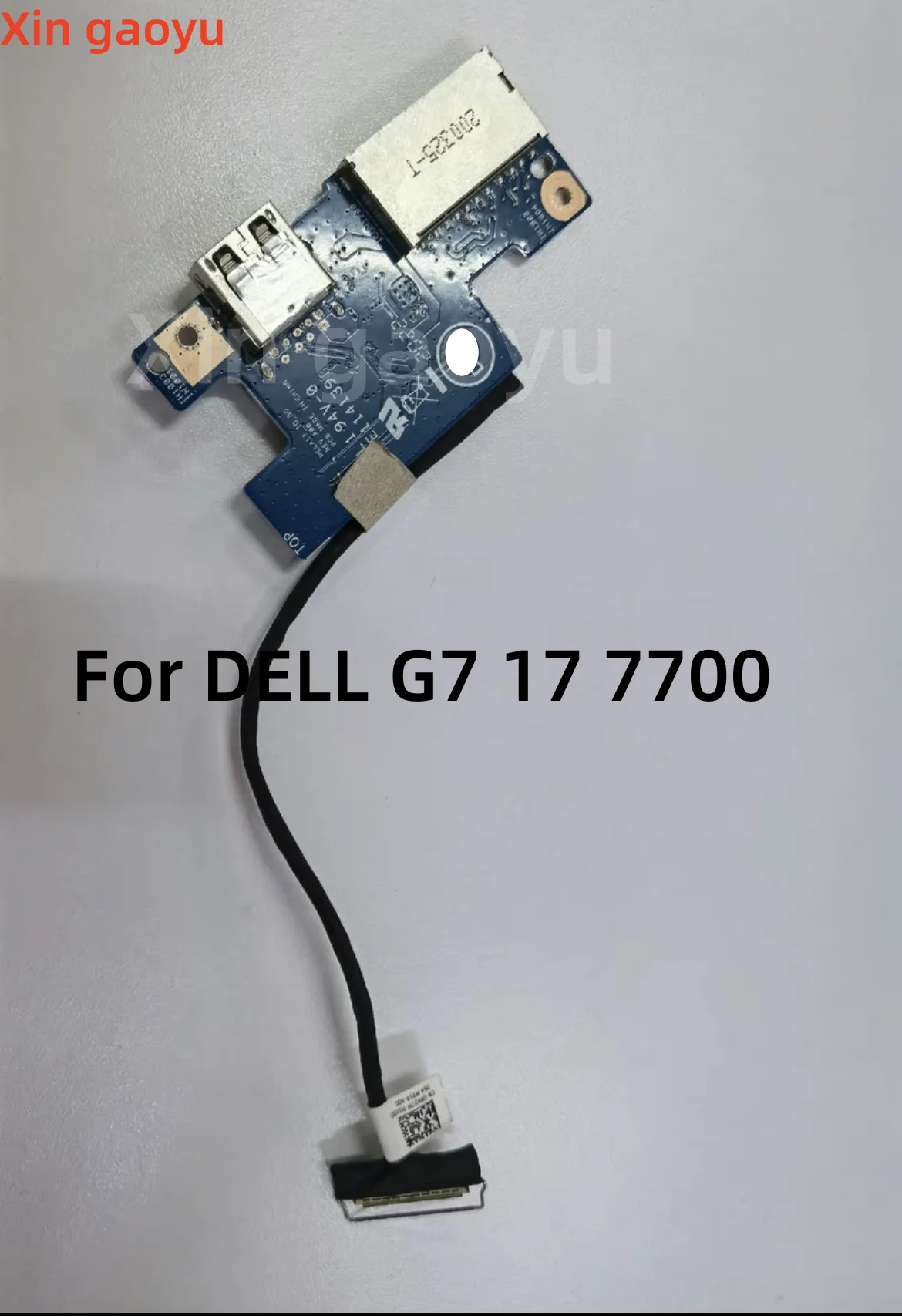 HELA17_IO_BD CN-08WJ96 08WJ96 08ND7M Original For DELL G7 17 7700 2020 Gaming Notebook Card Reader USB Board With Cable