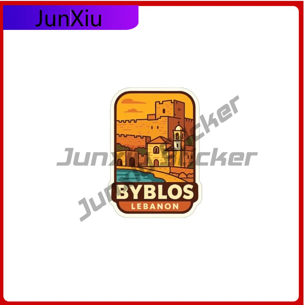 

Byblos Lebanon Travel Sticker Vinyl Decal Car Decoration Bumper Truck Electric Scooter Yacht Wall Stickers For Car Decoration